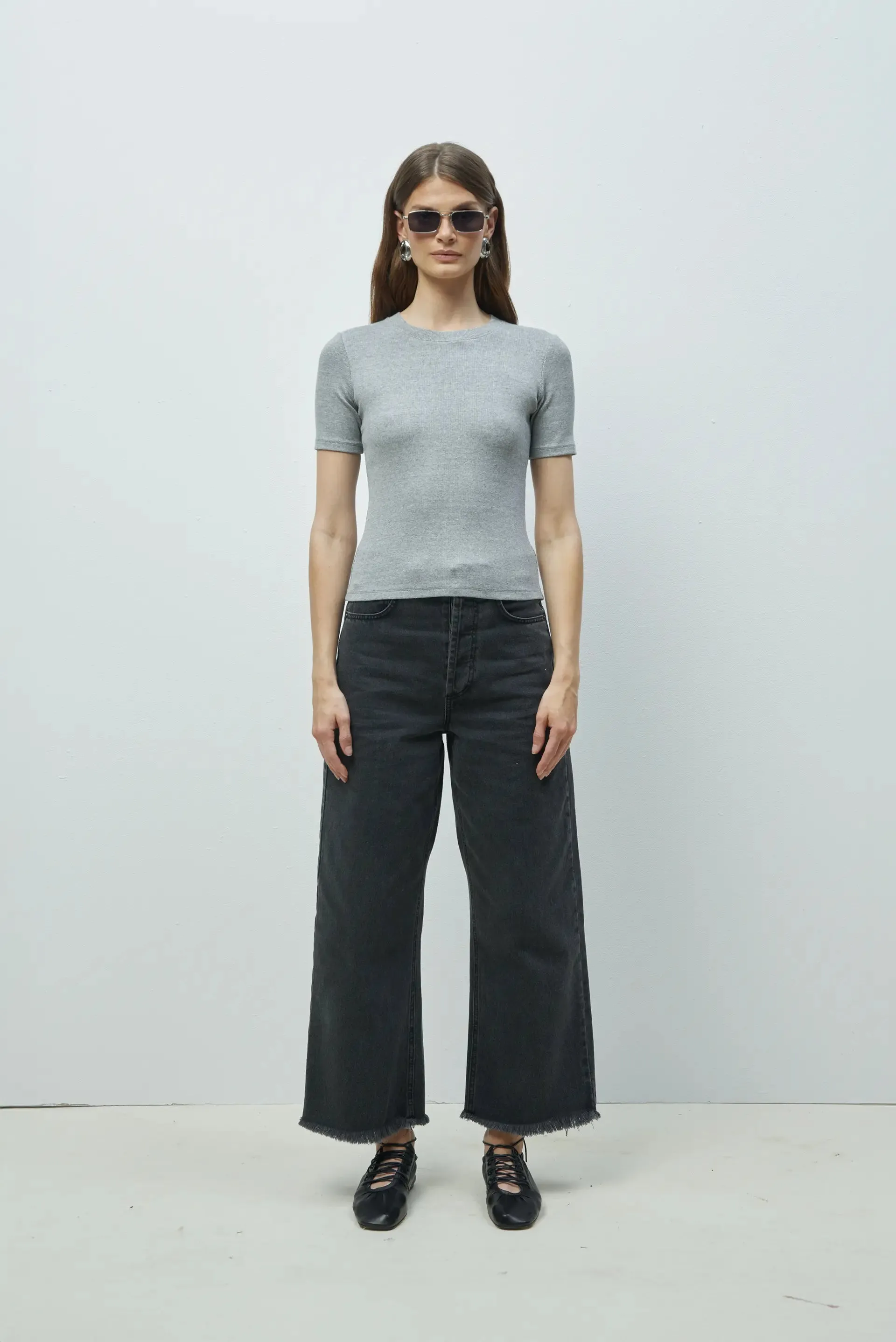KOSZULKA MELBOURNE light grey sold by Nite Noon product image thumbnail 2