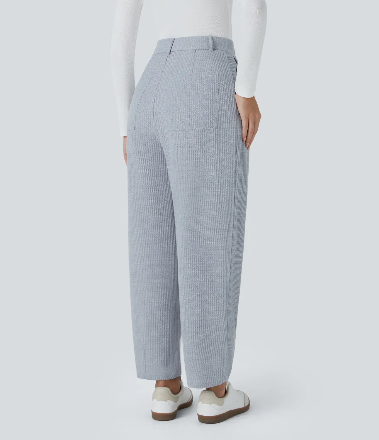 Halara Pantalón múltiple bolsillo cierre botón tiro medio - Micro Chip - XS(regular) sold by Halara product image thumbnail 3