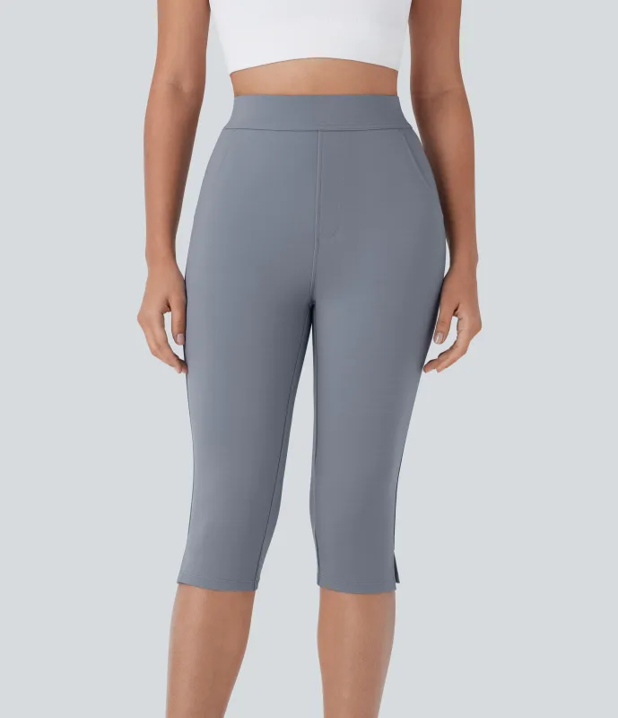 Halara Pantalón ajustado bolsillo lateral tiro alto - Tradewinds - XL(regular) sold by Halara