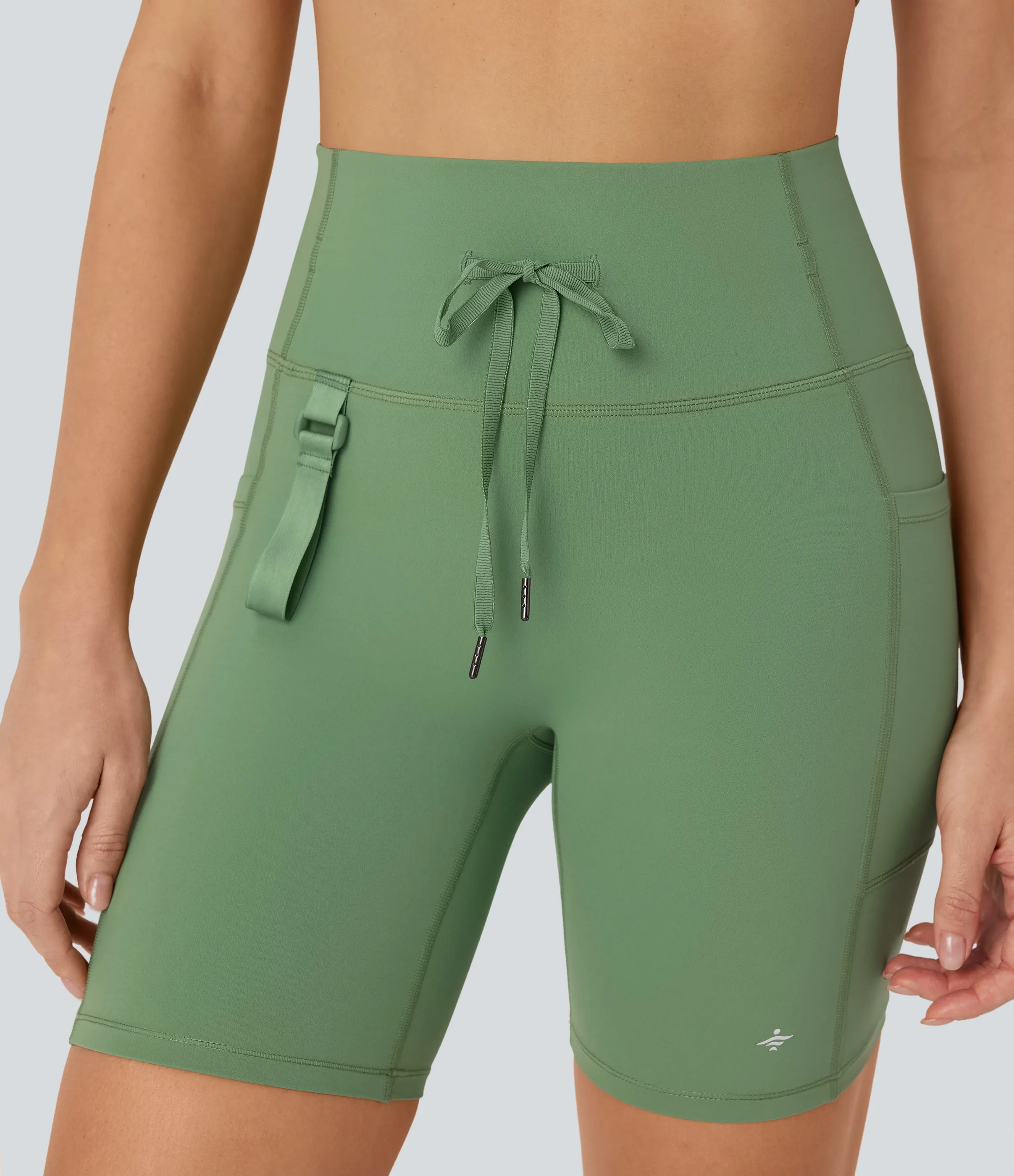 Halara Shorts biker moldeadores Halara UltraSculpt™ de tiro alto con efecto push-up y reductor de abdomen de 18cm con bolsillos - Kashmir - XL sold by Halara product image thumbnail 5