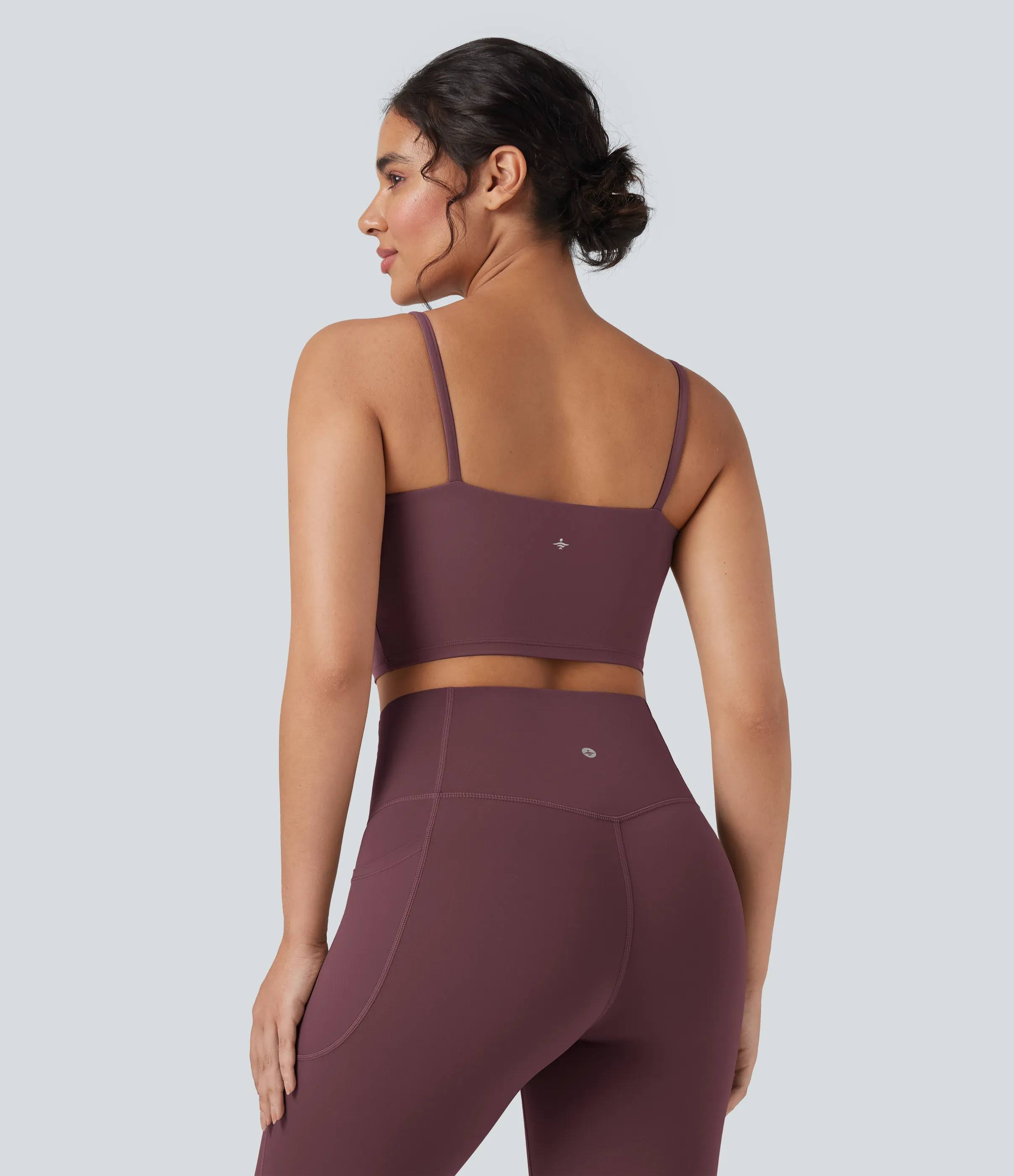 Halara Top de yoga corto Halara UltraSculpt™ - Evening Red - M sold by Halara product image thumbnail 3