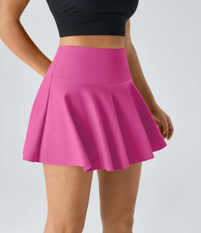 Halara Falda Softlyzero™ Airy tenis 2 en 1 Everyday - Fuchsia Fedora - XXS sold by Halara