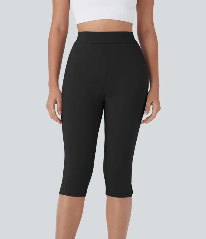 Halara Pantalón ajustado bolsillo lateral tiro alto - Black - XS(regular) made by Halara