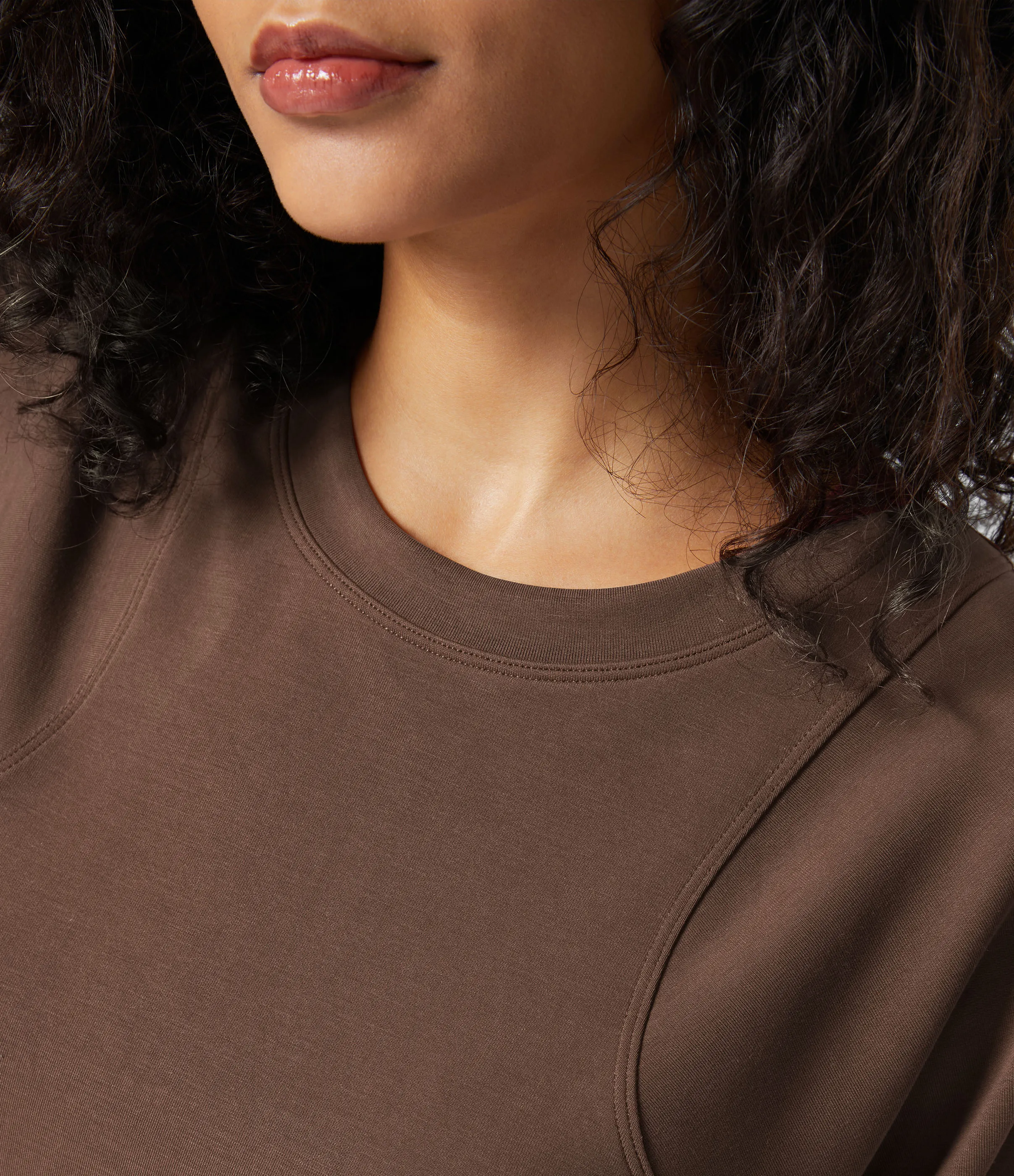 Halara Sudadera resistente cuello redondo manga raglán - Mustang - M sold by Halara product image thumbnail 5