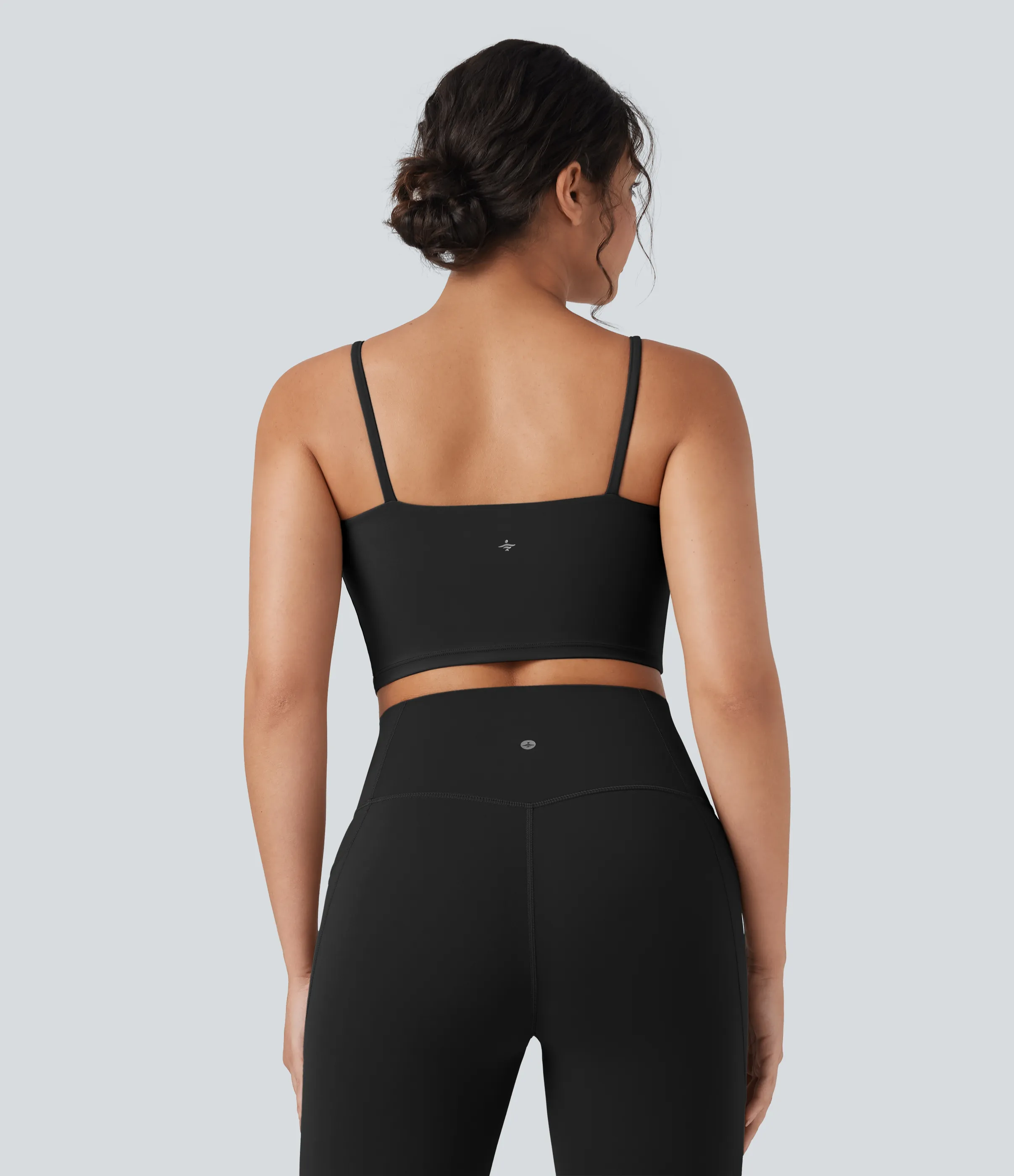 Halara Top de yoga corto Halara UltraSculpt™ - Black - L sold by Halara product image thumbnail 3