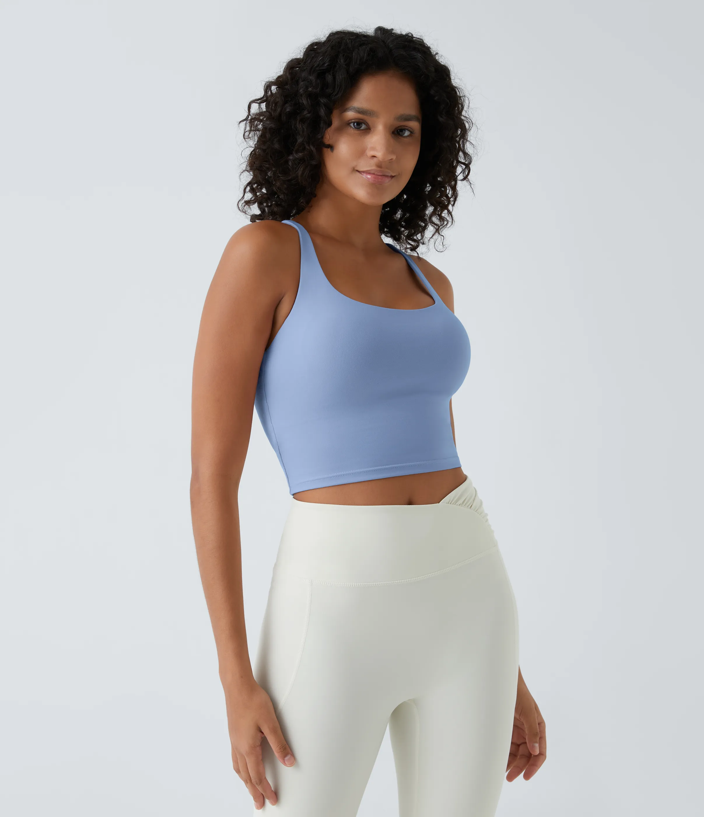 Halara Top corto de yoga en copas D-F - Serenity - M sold by Halara product image thumbnail 3