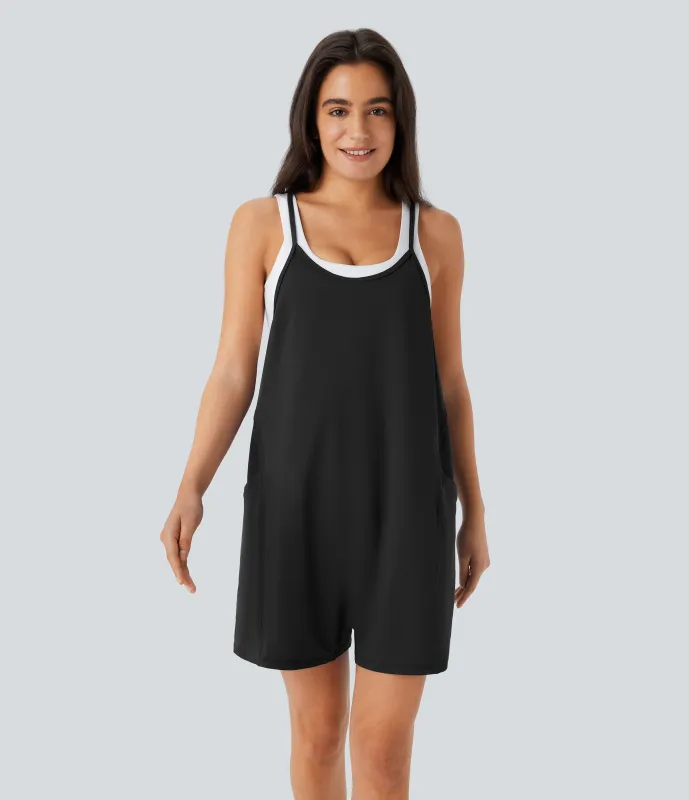 Halara Mono bolsillo lateral correa ajustable - Tap Shoe - M sold by Halara