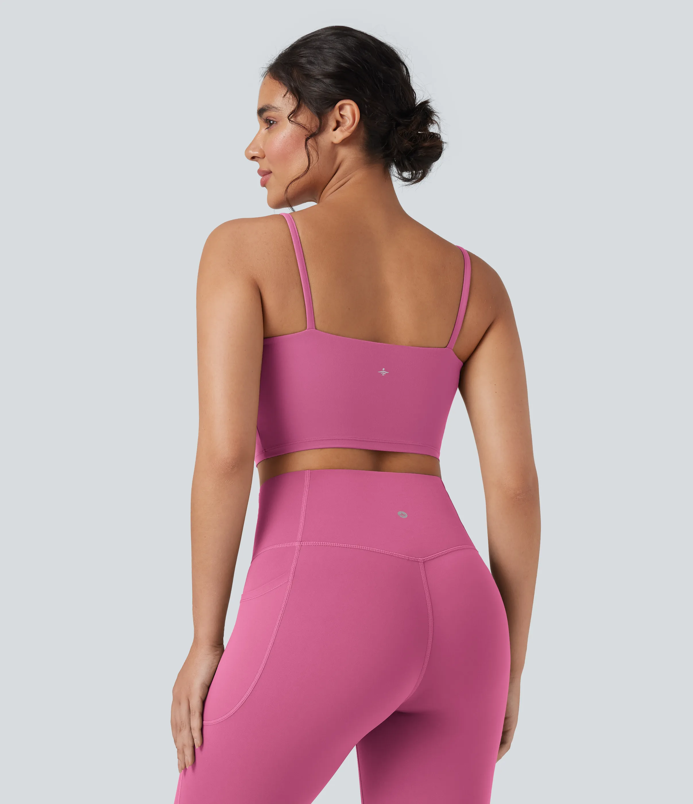 Halara Top de yoga corto Halara UltraSculpt™ - Pink Power - XL sold by Halara product image thumbnail 3