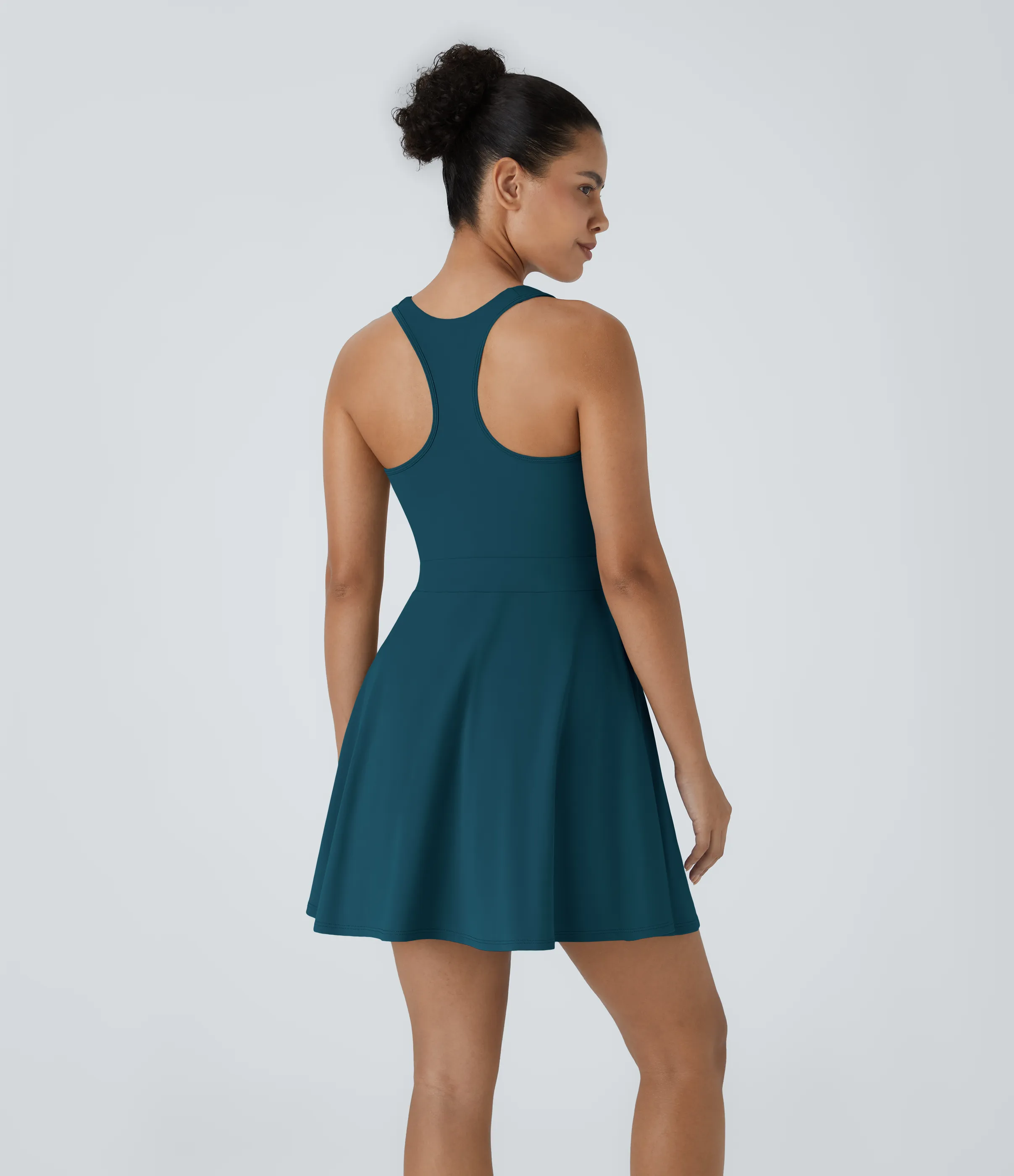 Halara Everyday Vestido sin espalda nuevo clásico sin forro - Majolica Blue - S sold by Halara product image thumbnail 3