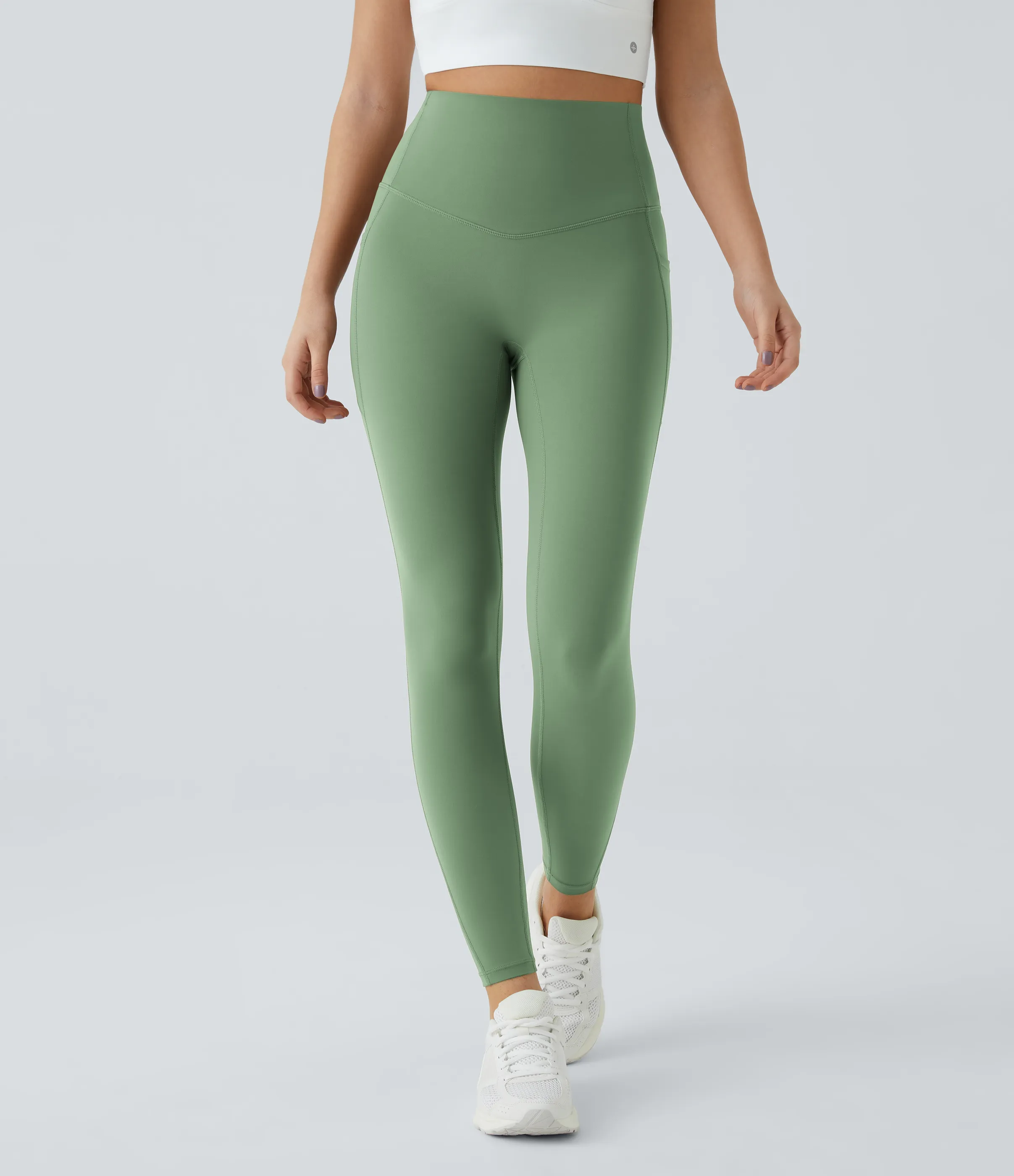 Halara Leggings SoCinched UltraSculpt entrenamiento control abdomen bolsillo lateral tiro alto - Kashmir - XL(full_length) sold by Halara product image thumbnail 3