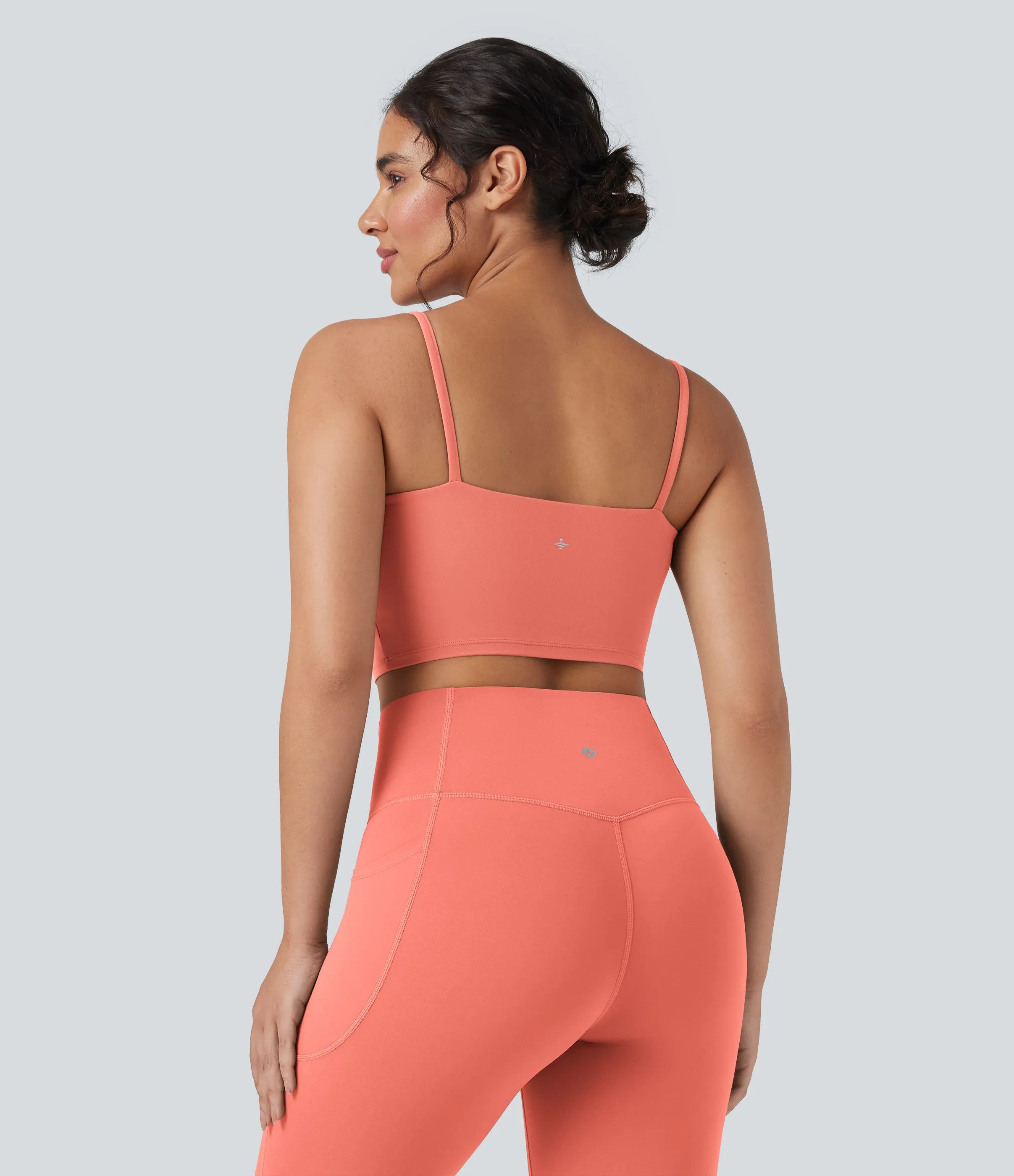 Halara Top de yoga corto Halara UltraSculpt™ - Fusion Coral - S sold by Halara product image thumbnail 3