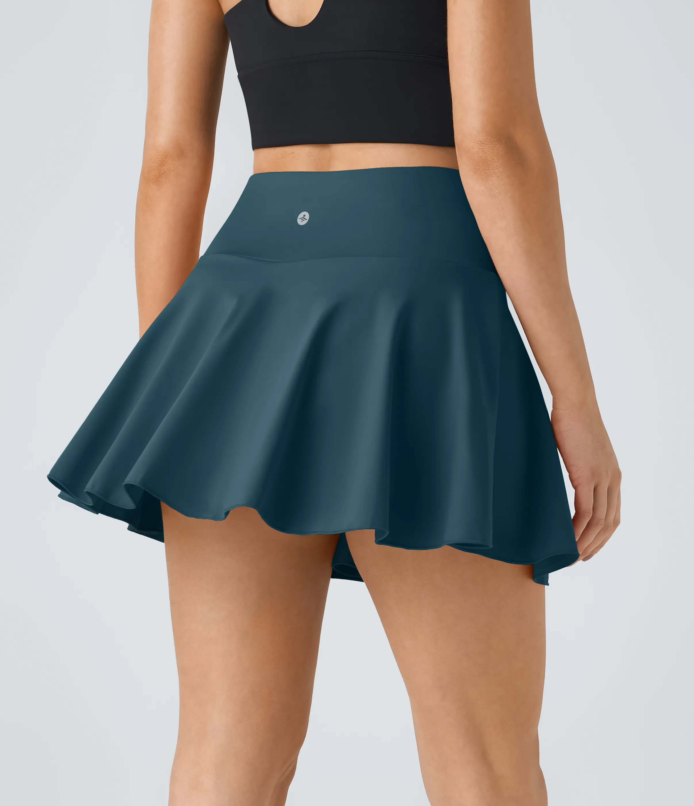 Halara Falda Softlyzero™ Airy tenis 2 en 1 Everyday - Ink Green - XS sold by Halara product image thumbnail 3