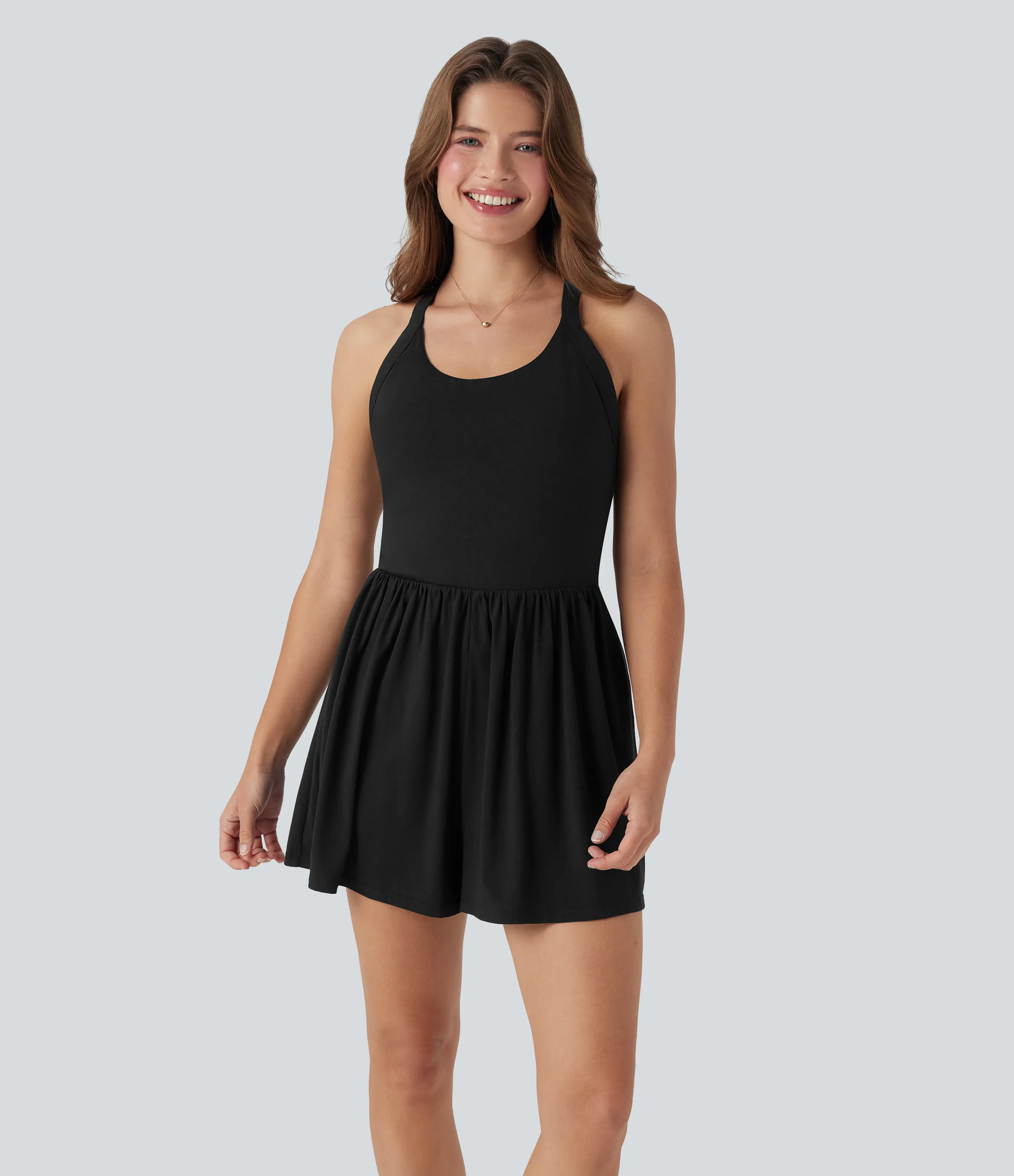 Halara Jumpsuit 2 en 1 con bolsillos y almohadillas - Edición Easy Peezy - Black - XL sold by Halara product image thumbnail 2