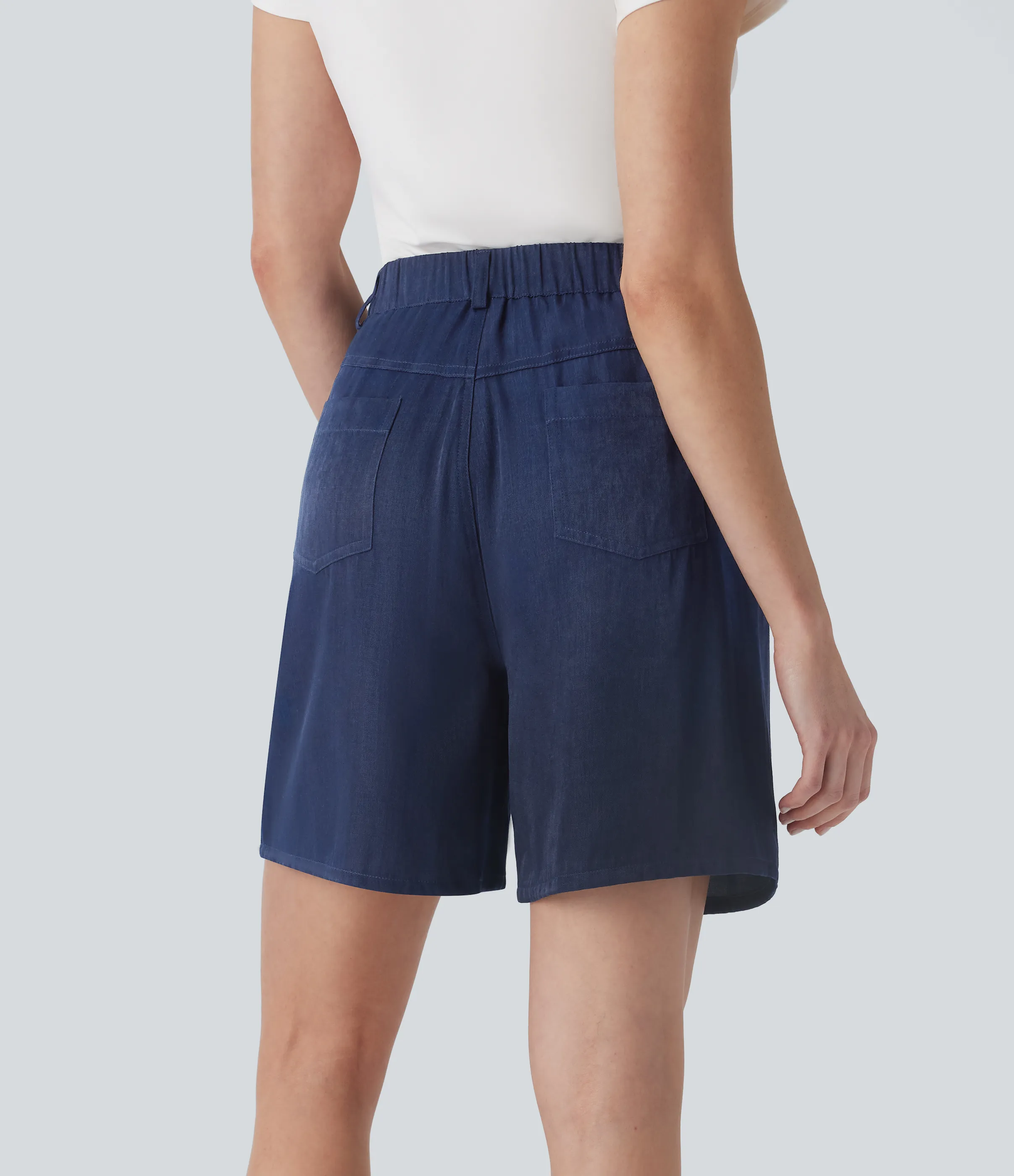 Halara Shorts casuales de tiro alto con bolsillos - Spellbound - M sold by Halara product image thumbnail 3