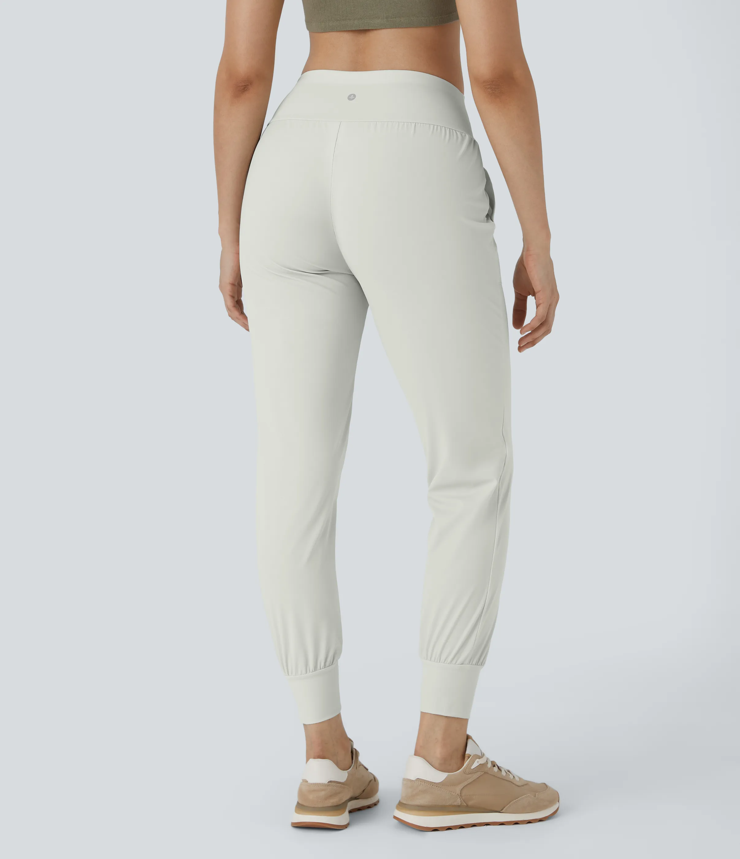 Halara Joggers bolsillo lateral liso tiro alto - Mystic Blue - L(regular) sold by Halara