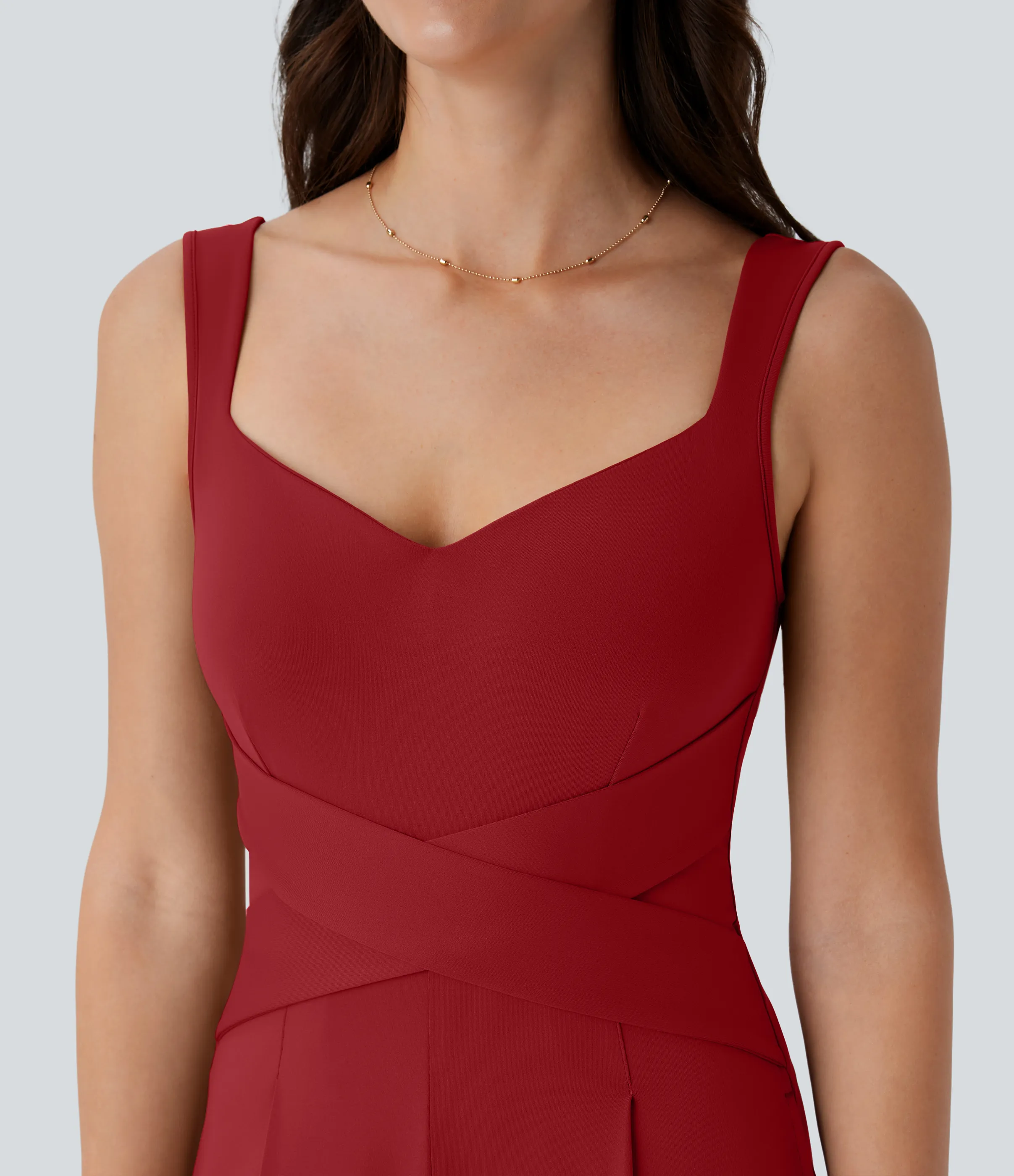 Halara Jumpsuit casual sin mangas con espalda en U y bolsillos - Emboldened - L(regular) sold by Halara product image thumbnail 5