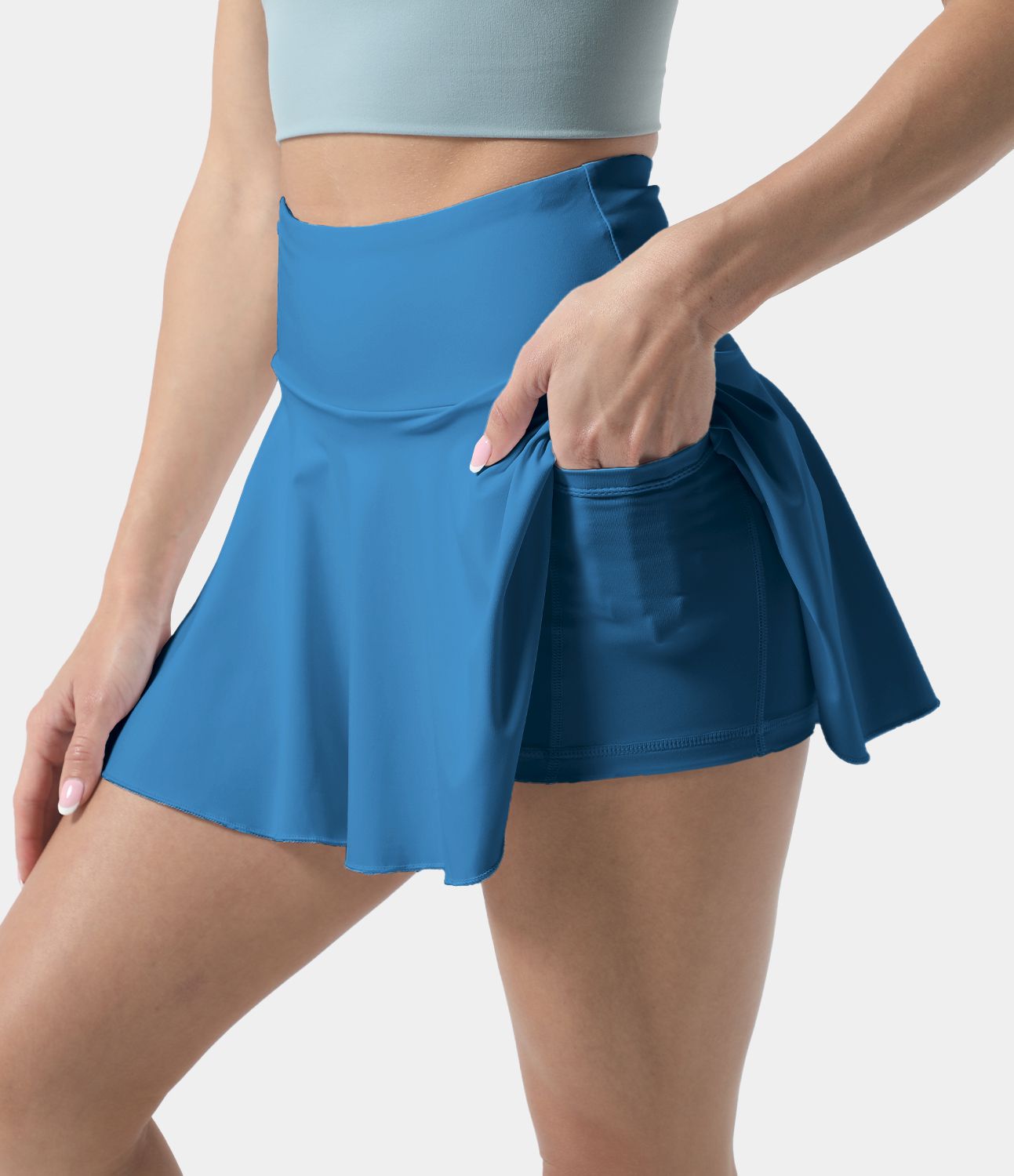 Everyday Cloudful™ Air Fabric 2-in-1 Cool Touch Tennis Skirt-Marvelous sold by halara product image thumbnail 16