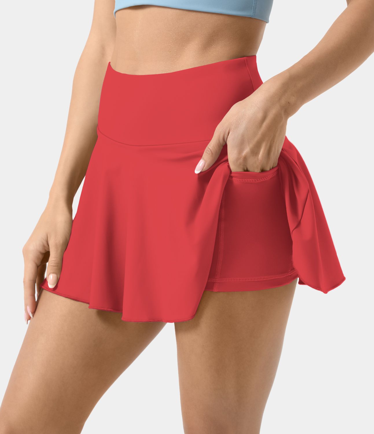 Everyday Cloudful™ Air Fabric 2-in-1 Cool Touch Tennis Skirt-Marvelous sold by halara product image thumbnail 4