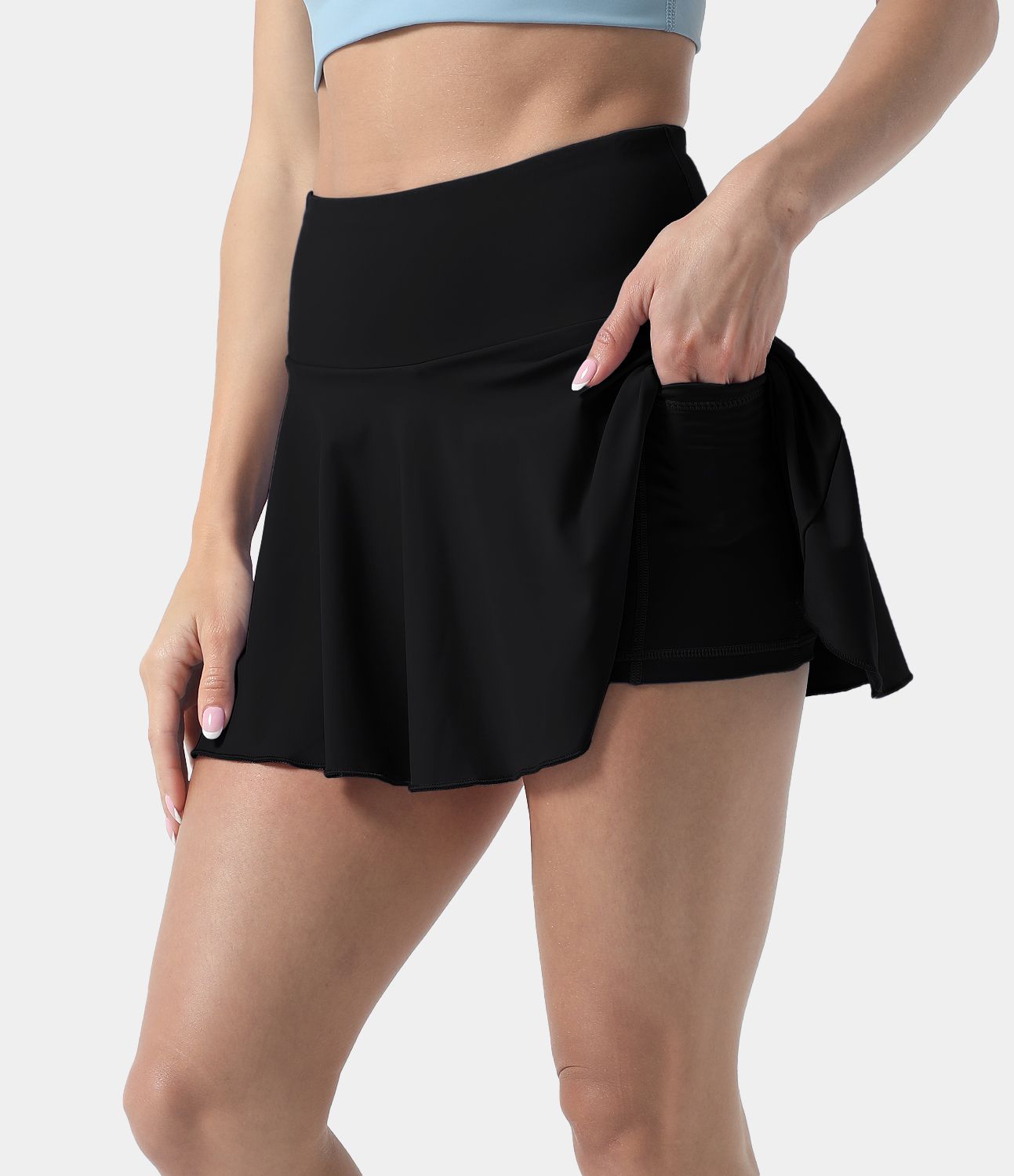 Everyday Cloudful™ Air Fabric 2-in-1 Cool Touch Tennis Skirt-Marvelous sold by halara product image thumbnail 6