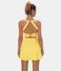 Backless Twisted Active Dress-Easy Peezy Edition sold by halara