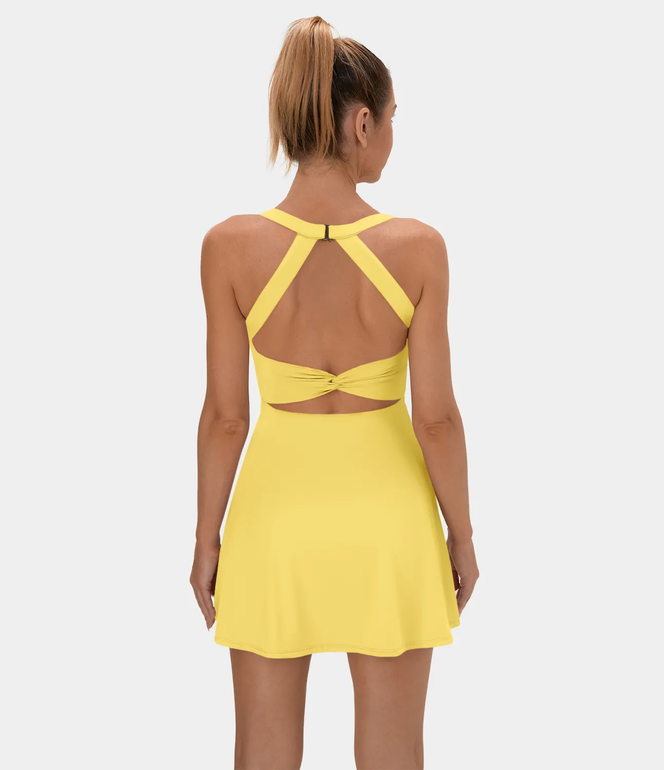 Backless Twisted Active Dress-Easy Peezy Edition sold by halara product image thumbnail 4