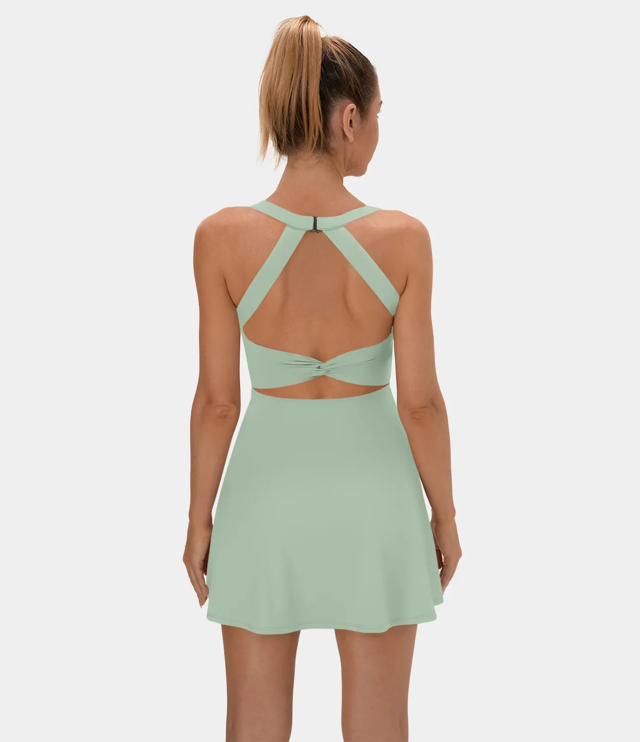 Backless Twisted Active Dress-Easy Peezy Edition sold by halara product image thumbnail 5