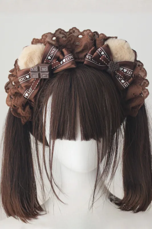 チョコレートベアイヤーカチューシャ sold by Belchic