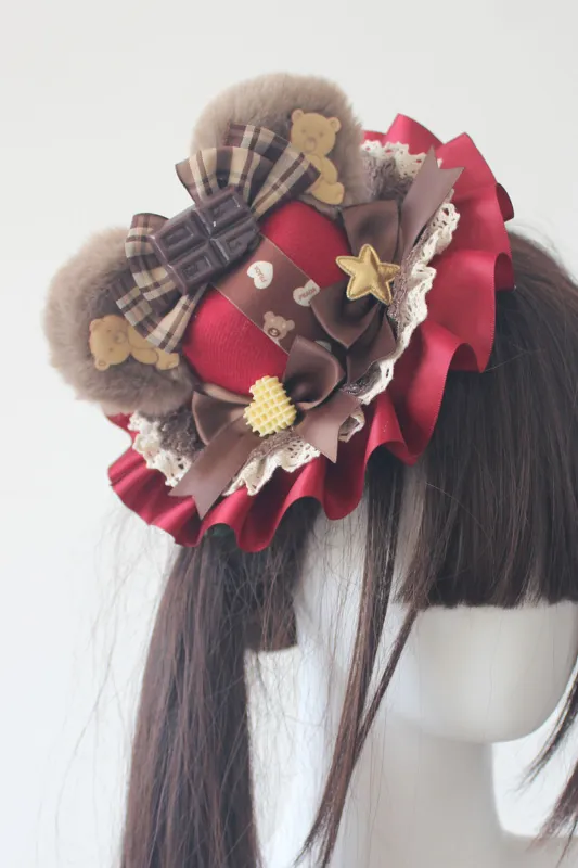 ベアイヤロリーターハット sold by Belchic