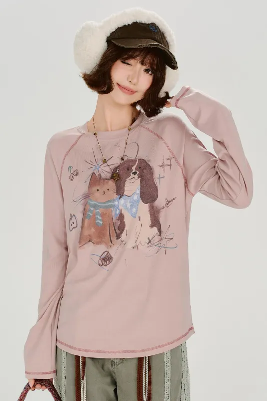 アメリカンアニマルレトロラグラントップス sold by Belchic