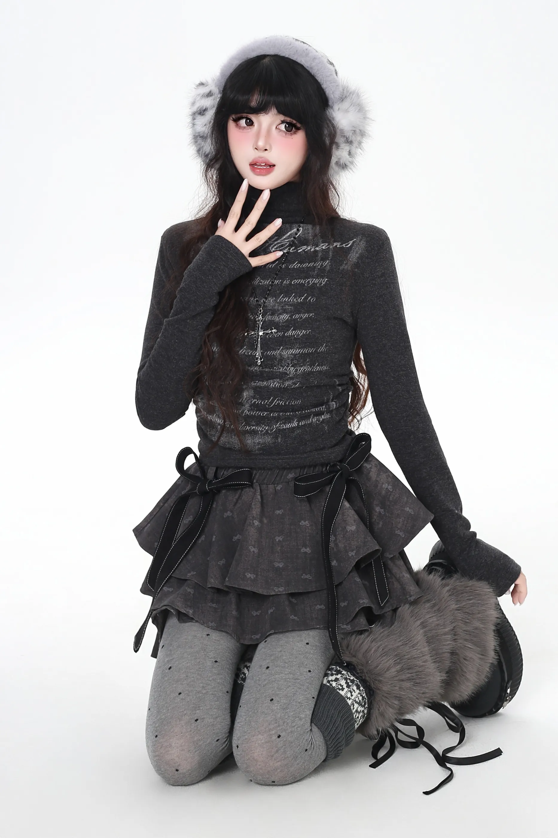 ダークスリムフィットフリーストップス sold by Belchic product image thumbnail 2