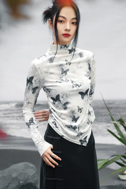 ベルベットインクスタイルバタフライトップ sold by Belchic