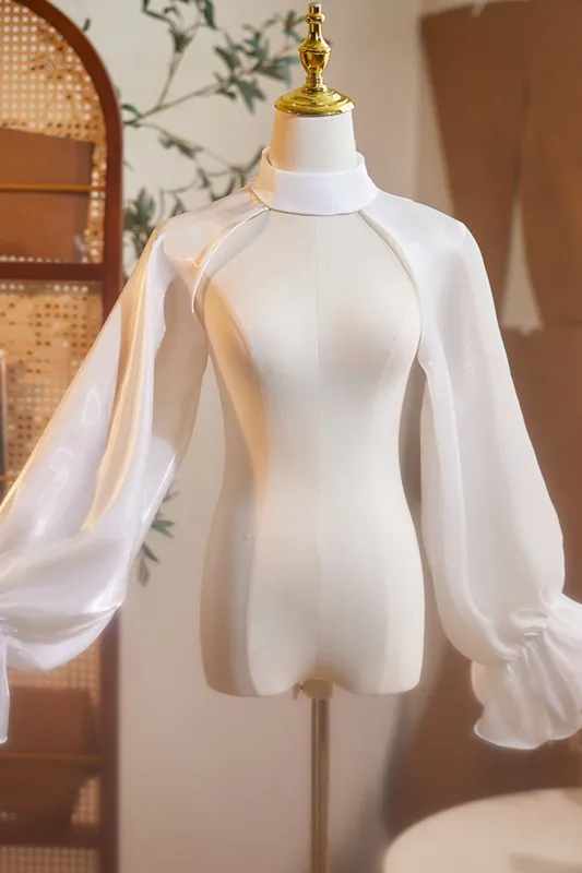 シフォーンショルダーネックトップス sold by Belchic