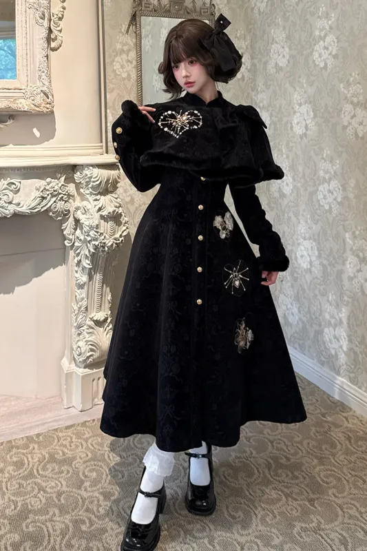 クラシックダークロングコート+ケープ sold by Belchic