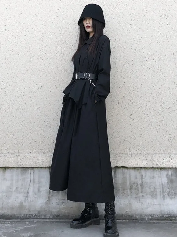 ブラックドレスニッチデザインレギュラースカート sold by Belchic product image thumbnail 2