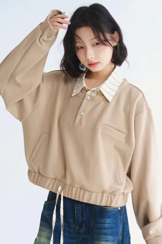 レイヤードルックカラートップス sold by Belchic