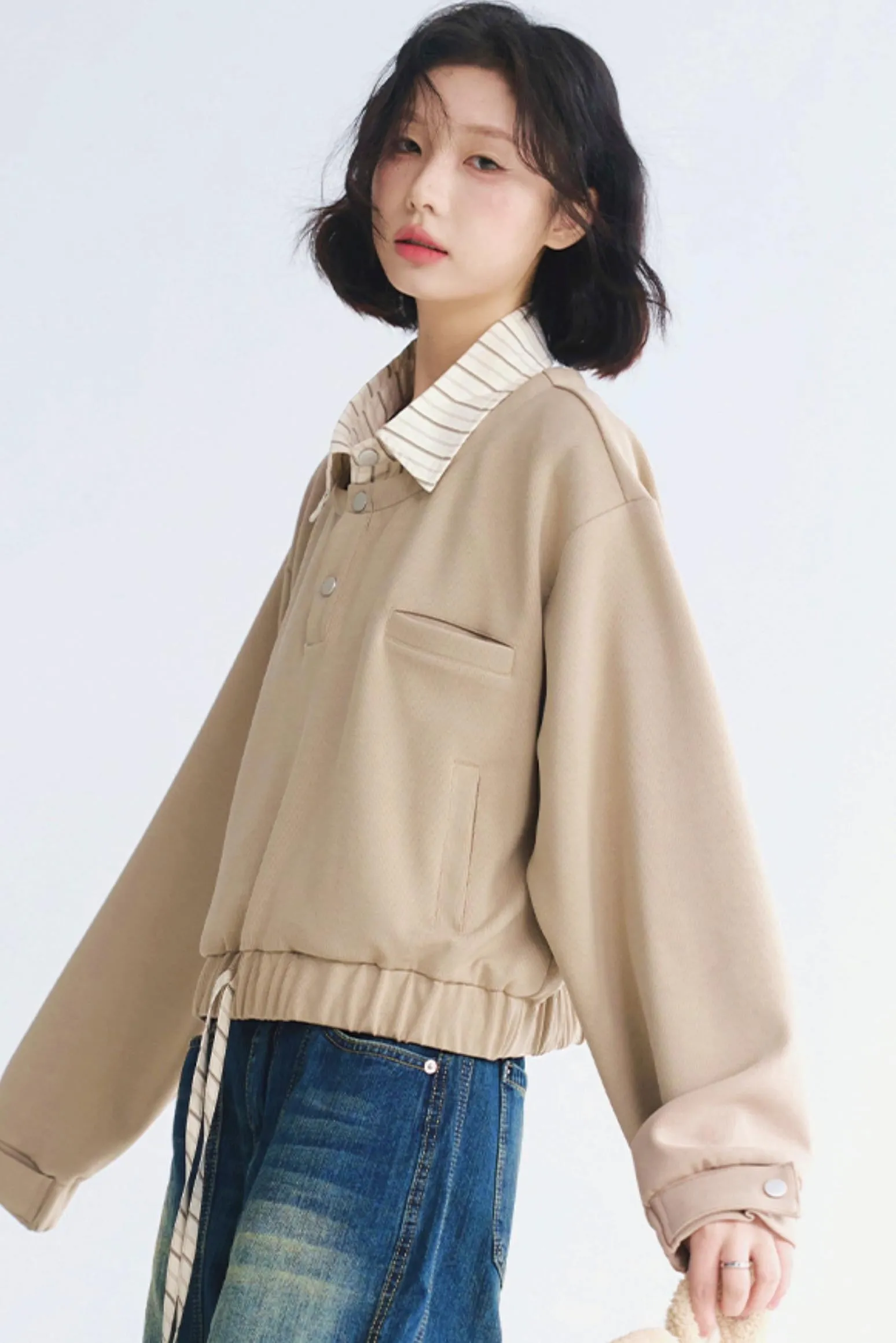 レイヤードルックカラートップス sold by Belchic product image thumbnail 2