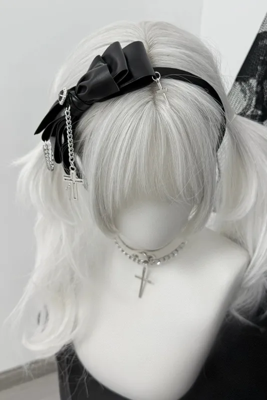 ゴシックリボンカチューシャ sold by Belchic