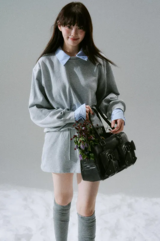 ルーズスウェット+スカート sold by Belchic