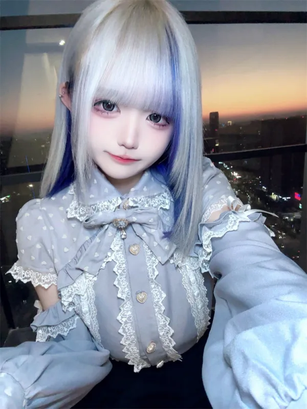 量産シアーオープンショルダーデザインブラウス sold by Belchic