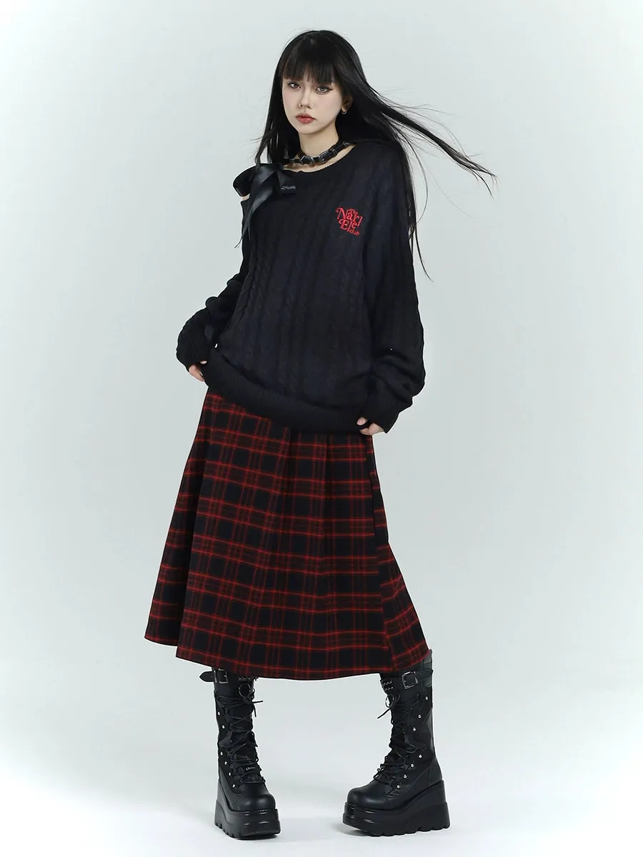 サイドベルトロックロングスカート sold by Belchic product image thumbnail 5