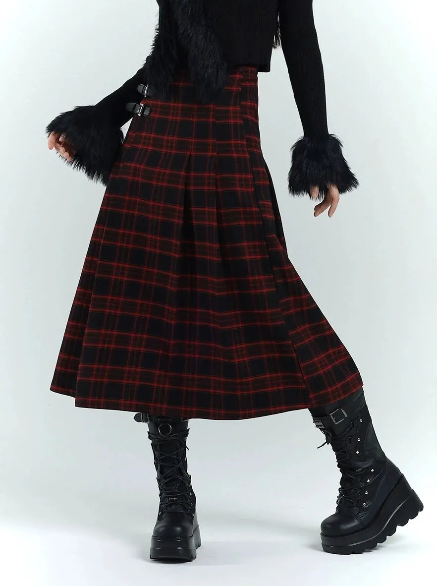 サイドベルトロックロングスカート sold by Belchic product image thumbnail 2