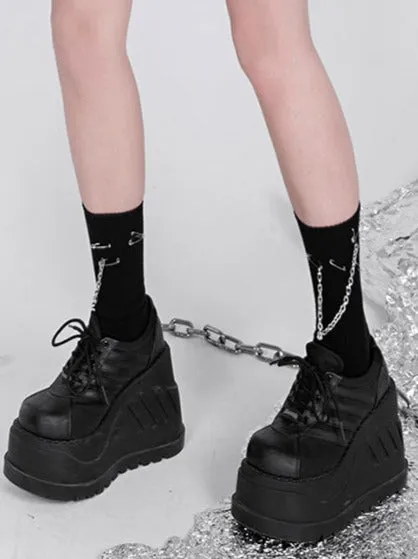 ピンチェーンメタルダークスタイルパンクソックス sold by Belchic product image thumbnail 5