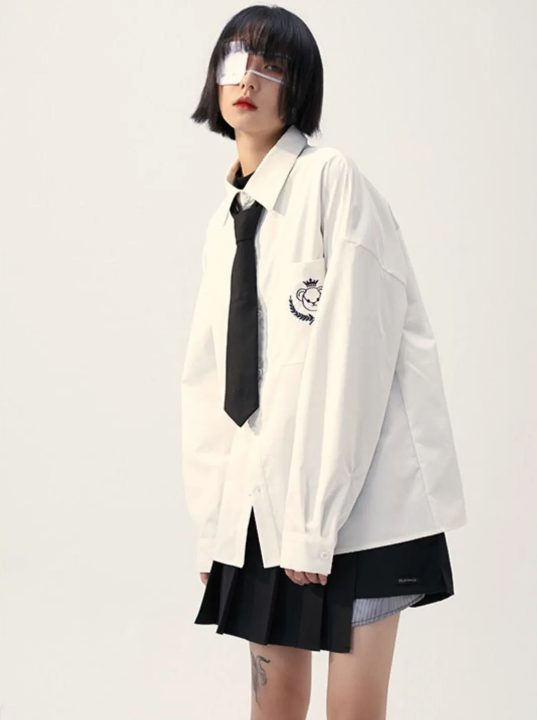 カレッジスタイルクマネクタイシャツ sold by Belchic product image thumbnail 2