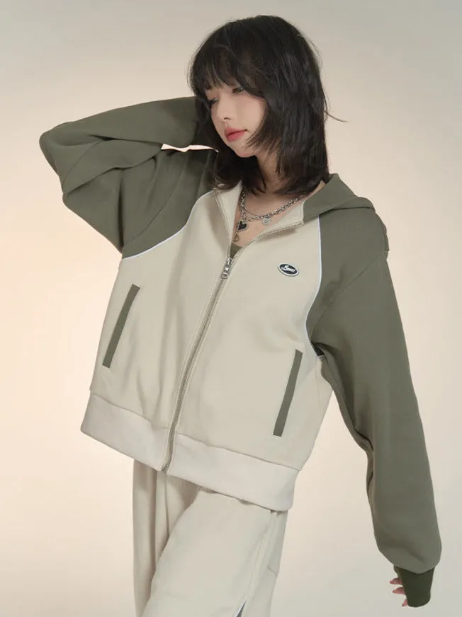 ストリートショートフーディージップジャケット sold by Belchic product image thumbnail 4