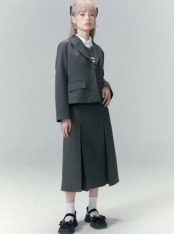 グレールーズスーツロングドレス sold by Belchic