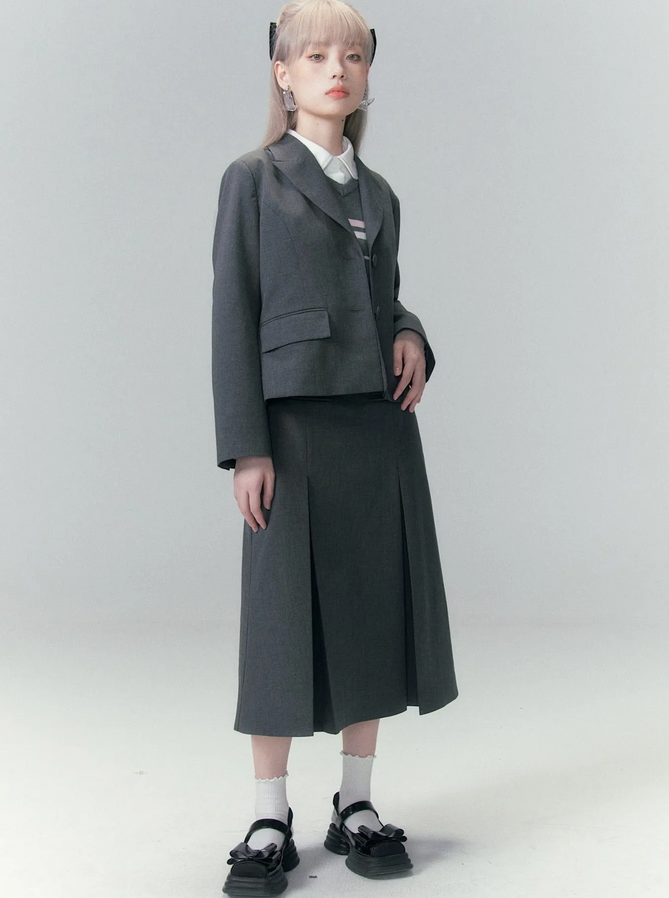 グレールーズスーツロングドレス sold by Belchic