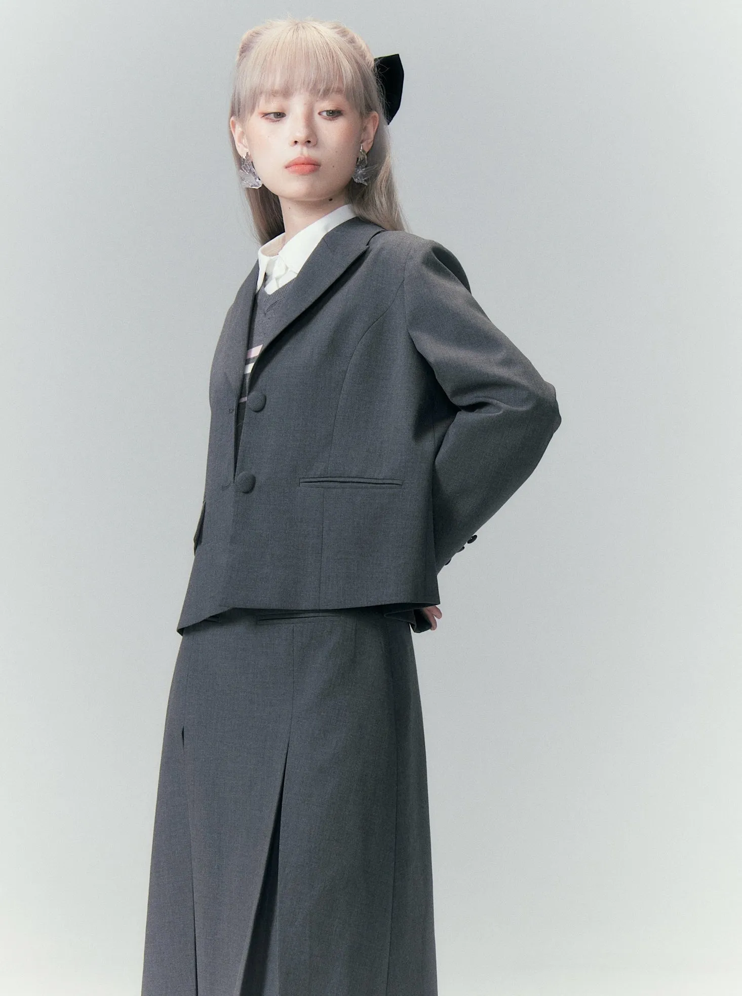 グレールーズスーツロングドレス sold by Belchic product image thumbnail 2