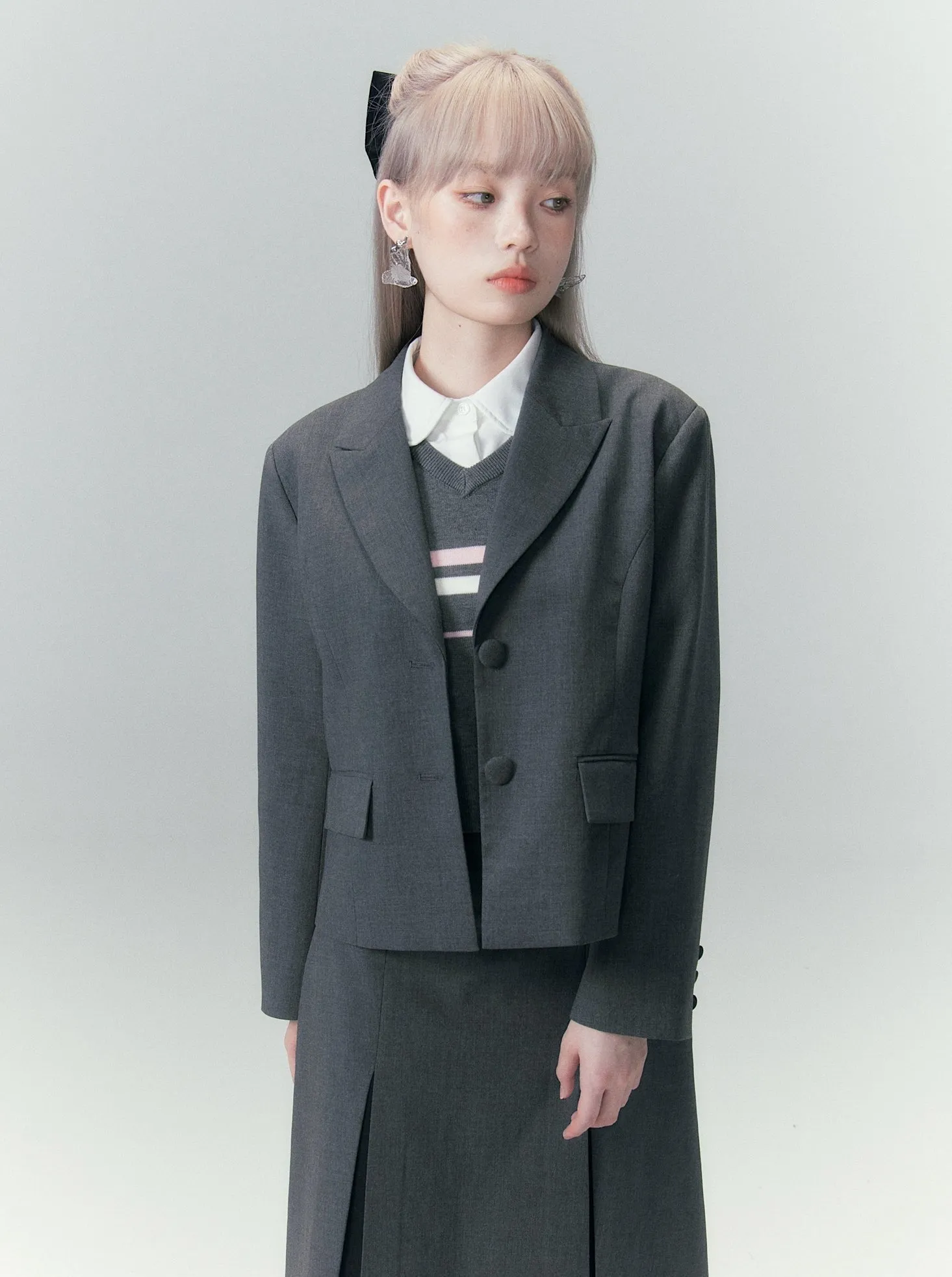 グレールーズスーツロングドレス sold by Belchic product image thumbnail 3