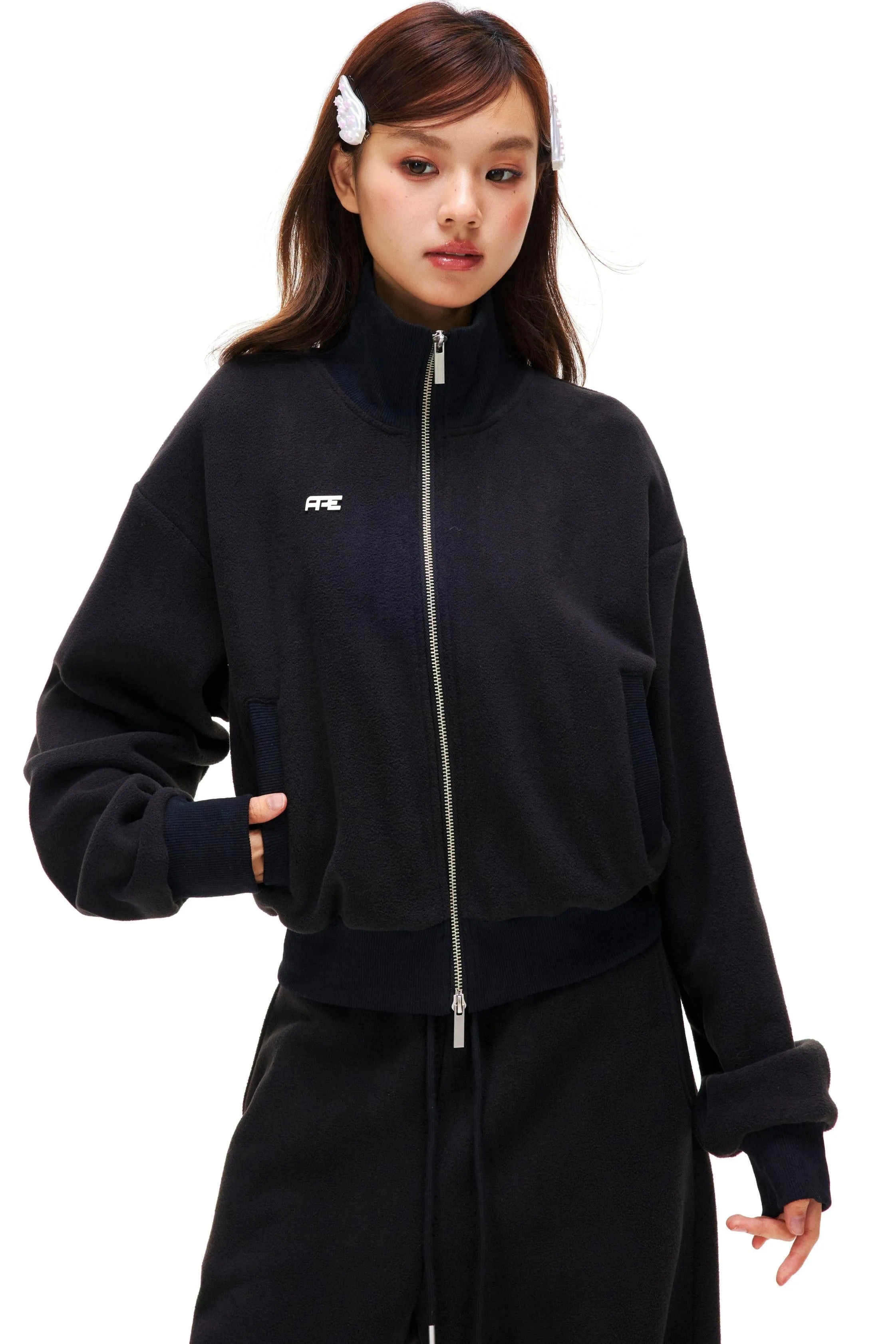 フリースジッパージャケット+パンツ sold by Belchic product image thumbnail 2