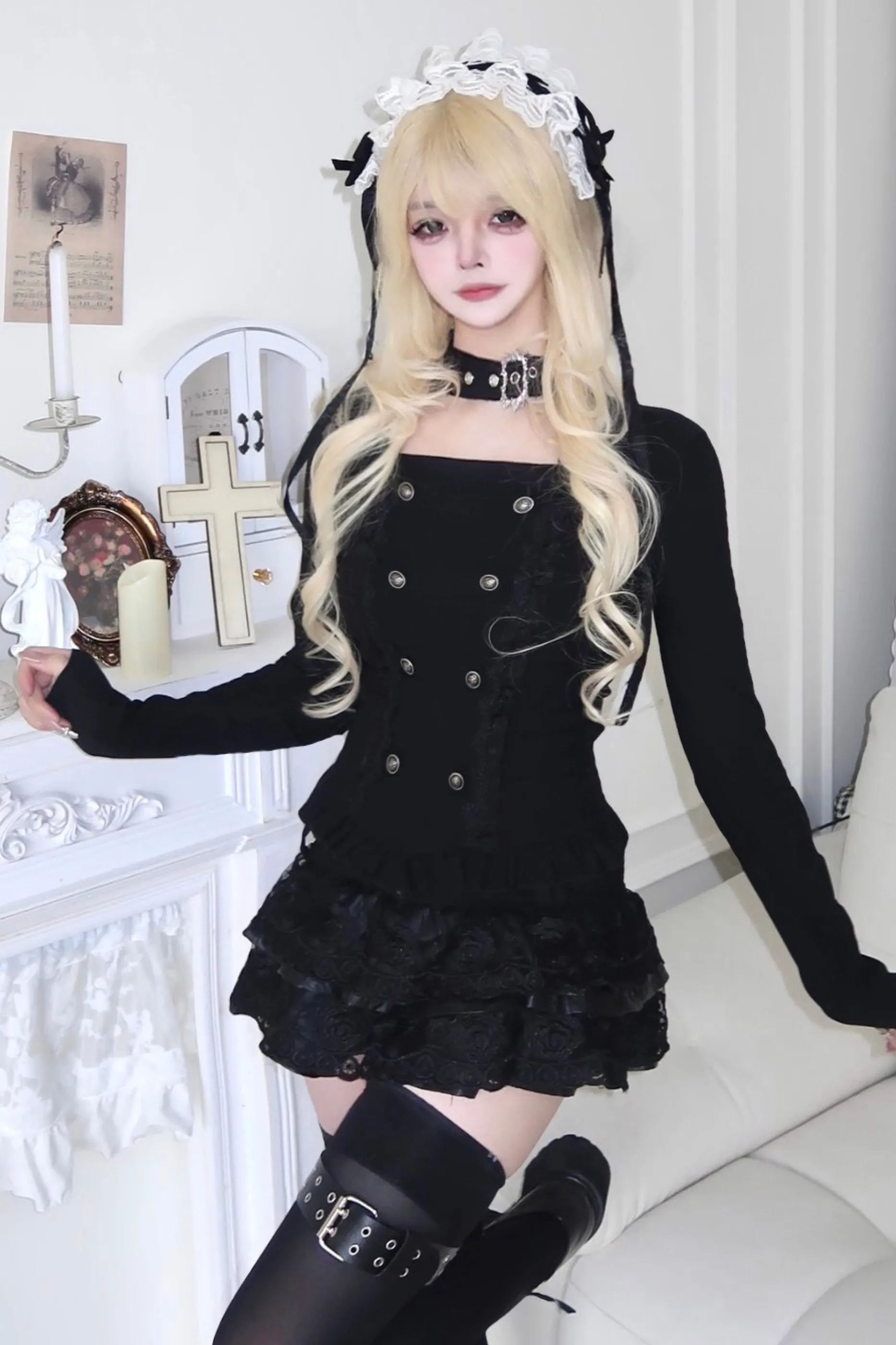 ダークスリムフィットカーディガン sold by Belchic product image thumbnail 3
